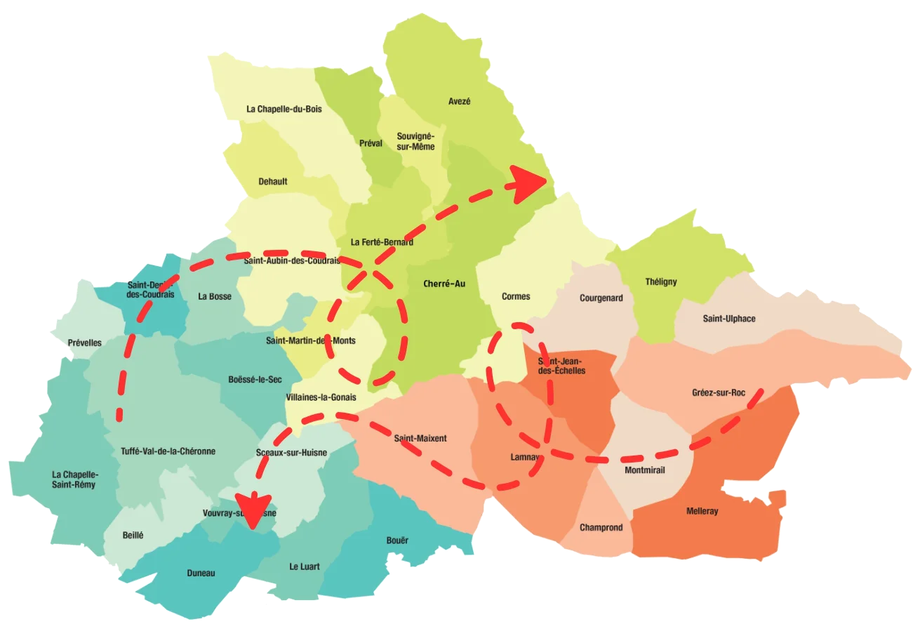carte du territoire