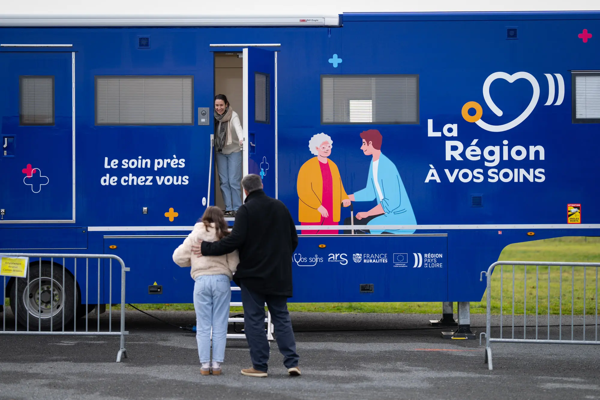 camion la région à vos soins